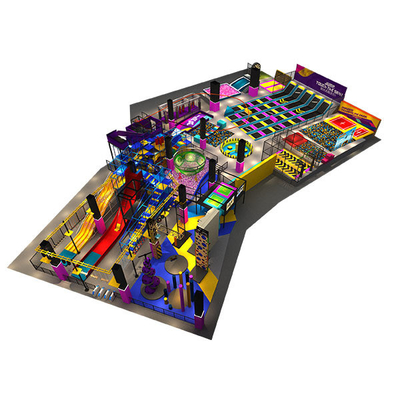 Commercial Indoor Playground Trampoline Equipment Target Age Adults and Kids Indoor Fitness Trampoline Park Equipment