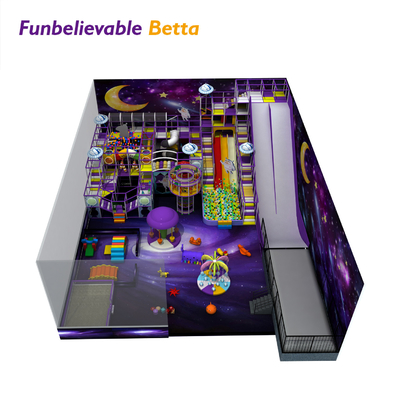 Bettaplay Kids Universe Theme Indoor Playground Equipment for Commercial Occasions Allowable Passenger 10