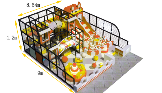 Multi-function Indoor Playground Equipment for Kids Slide and Ball Pit NO Inflatable Style Multi-function Playground Indoor