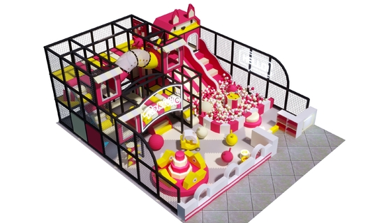Multi-function Indoor Playground Equipment for Kids Slide and Ball Pit NO Inflatable Style Multi-function Playground Indoor