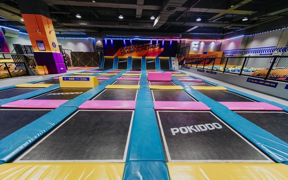 Indoor Sports Playground for Adults and Kids Bettaplay Commercial Indoor Trampoline Park Jumping Zone Fun Park Equipment