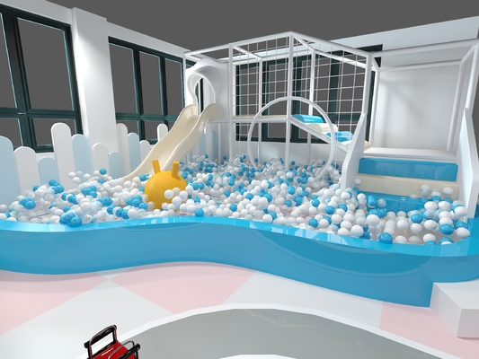 Customized Colors BettaPlay Kids Indoor Macaron Soft Playground Small Area Play Center for Girls