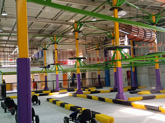 Bettaplay Indoor Playground Customized Color Kids Sports Trampoline Park with Allowable Passenger Capacity 50