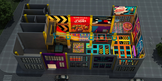 Experience the Ultimate Bouncing Experience with Pokiddo Huge Rectangular Trampoline Park