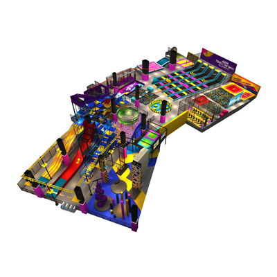 Commercial Home Gym Customizable Indoor Trampoline Park Equipment for Personalized Workouts