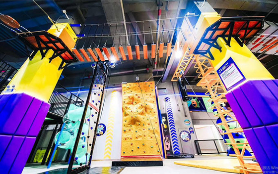 Commercial Home Gym Customizable Indoor Trampoline Park Equipment for Personalized Workouts