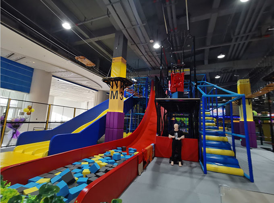 Commercial Home Gym Customizable Indoor Trampoline Park Equipment for Personalized Workouts