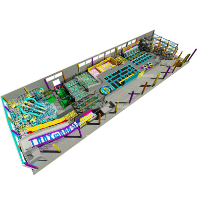 Bettaplay Indoor Playground Sports Park for Kids and Adults Targeted Indoor Sports No Inflatable 50 Passengers Indoor