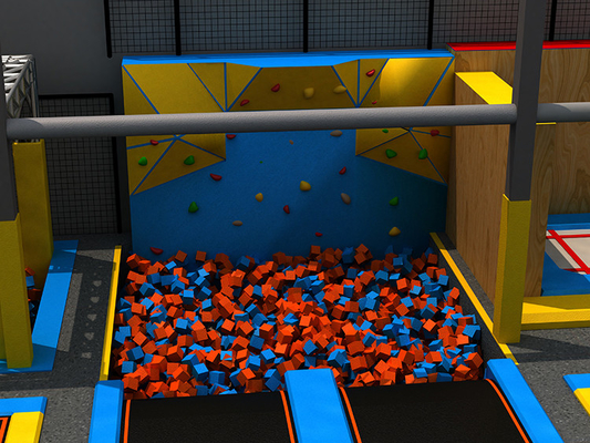 Bettaplay Free Jumping Zone Trampoline Park The Ultimate Bouncing Bed for 5-10 Passengers' Adventures at Amusement Park